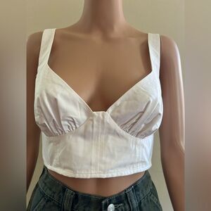 Wild Fable White crop Top TAGS REMOVED